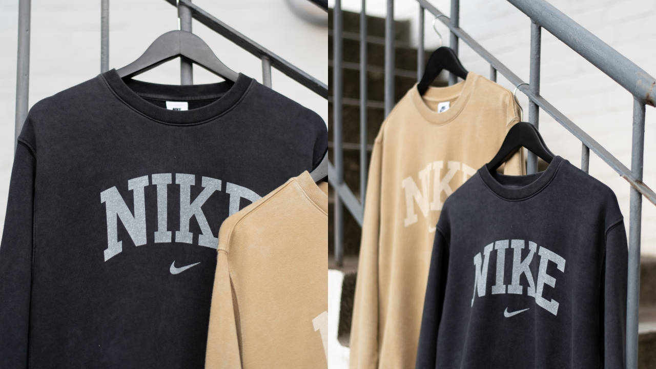 Embrace the Collegiate Trend With These Nike Sportswear Arch Fleece Sweats