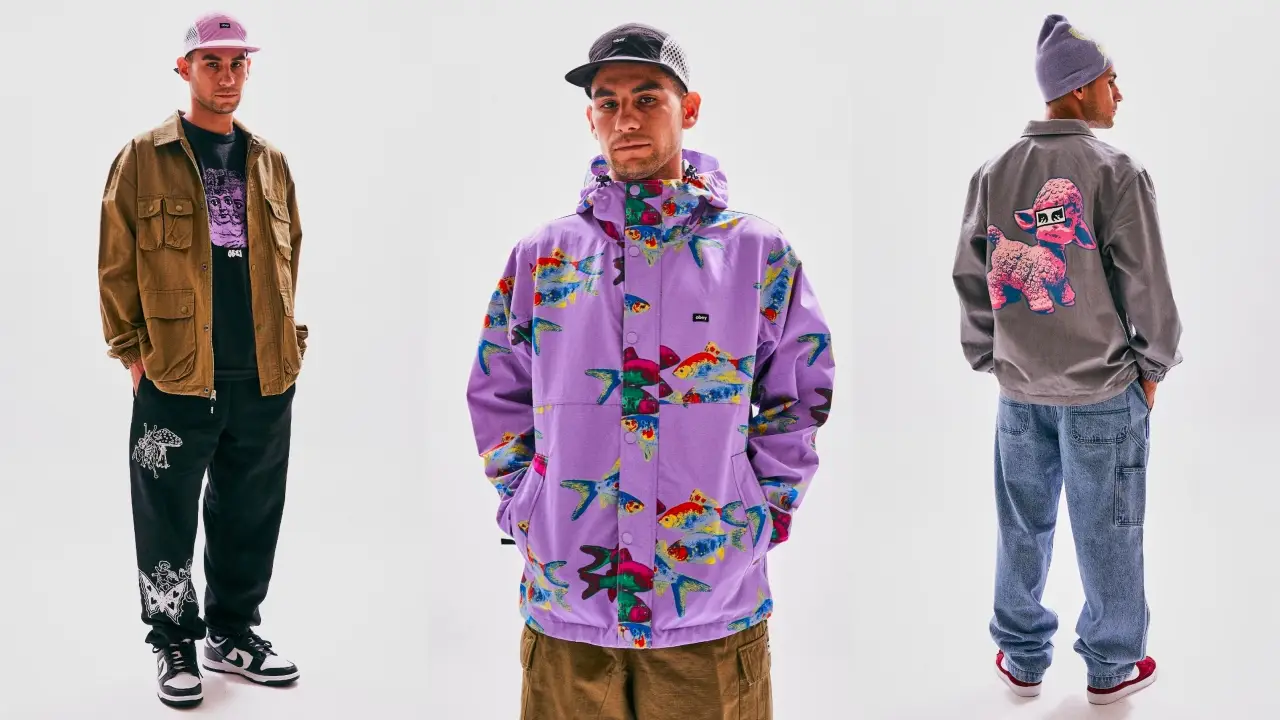 OBEY Returns With a Multitude of Hues for Spring/Summer 2022 | The Sole ...