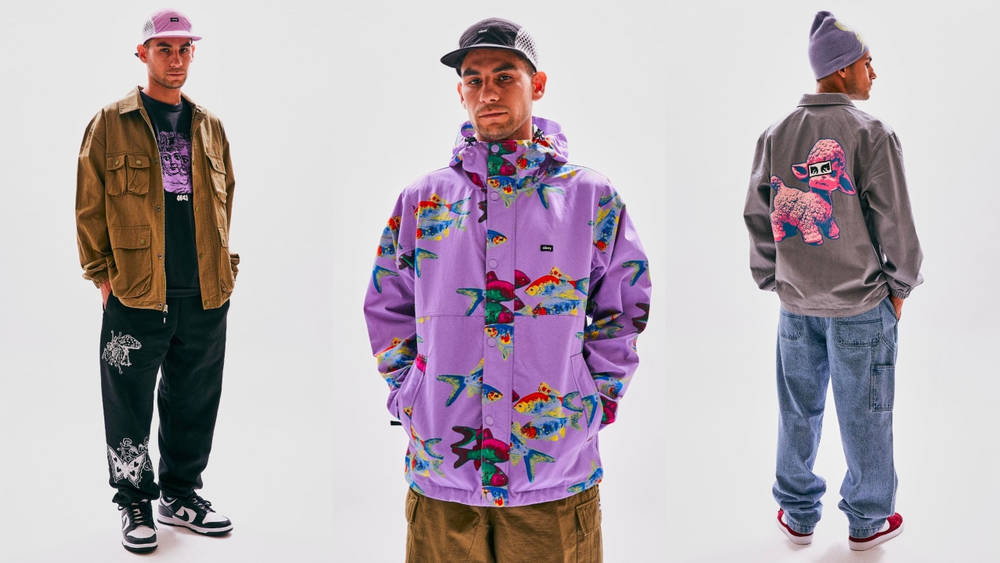 Image via OBEY Obey Returns With a Multitude of Hues for Spring/Summer 2022