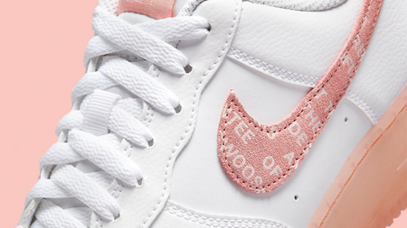 Mini-Swooshes & A Translucent Midsole Add Flair to The Air Force 1 Mini-Swooshes & A Translucent Midsole Add Flair to The Air Force 1