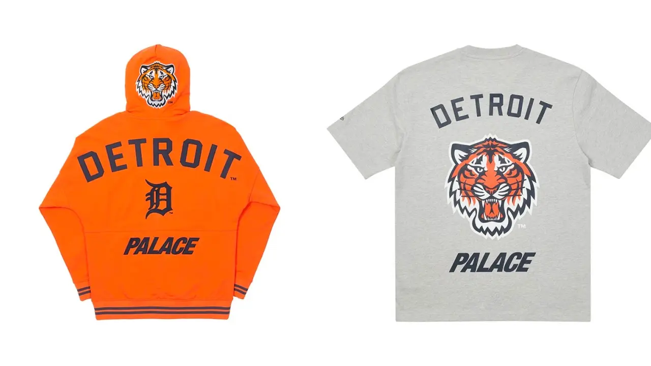 Palace X New Era Detroit Tigers New Ear Wool Stadium Jacket