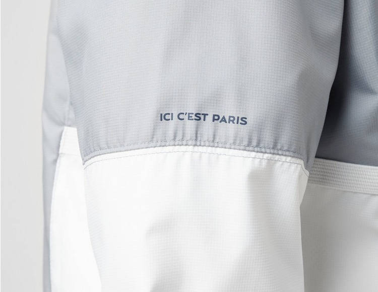 Paris Saint-Germain x Jordan Track Top Grey Detail 3