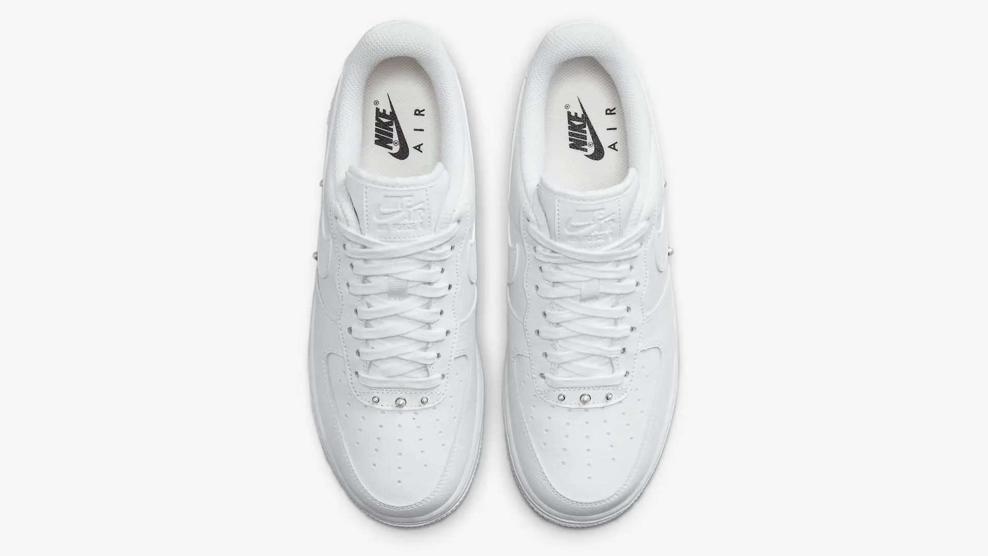These Air Force 1s Come with Pretty Pearl Detailing | The Sole Supplier