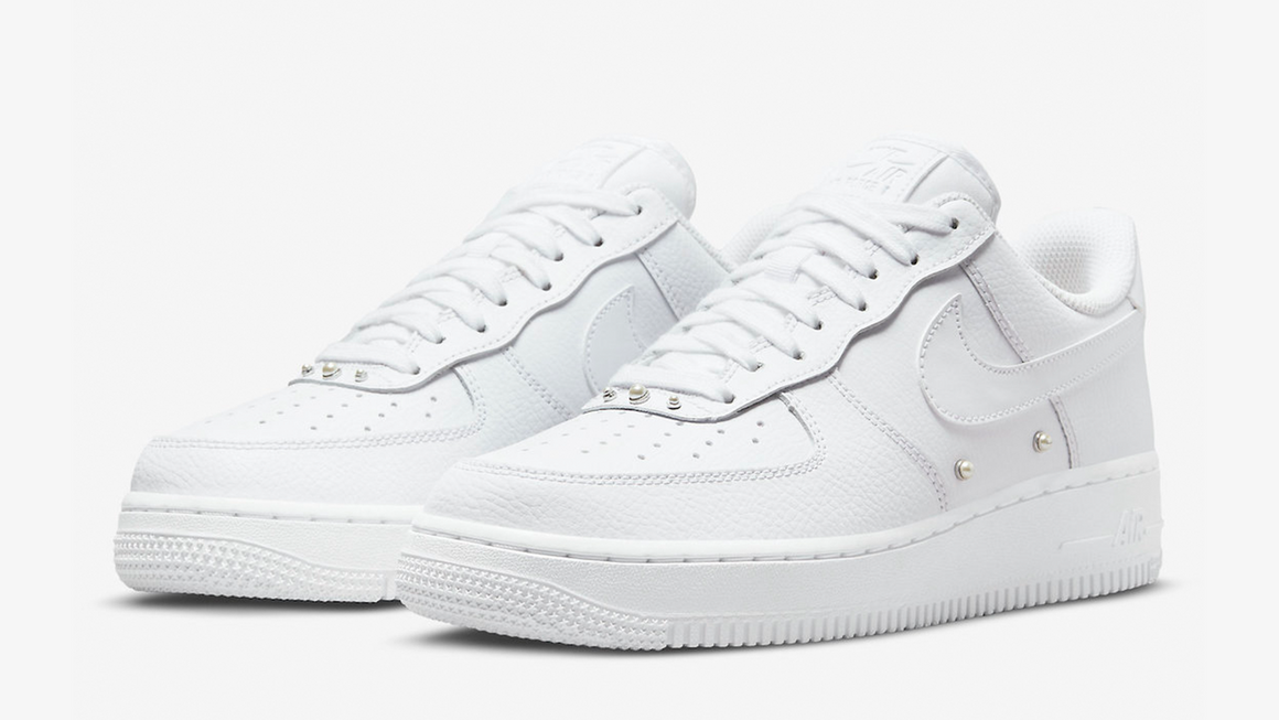 These Air Force 1s Come with Pretty Pearl Detailing | The Sole Supplier