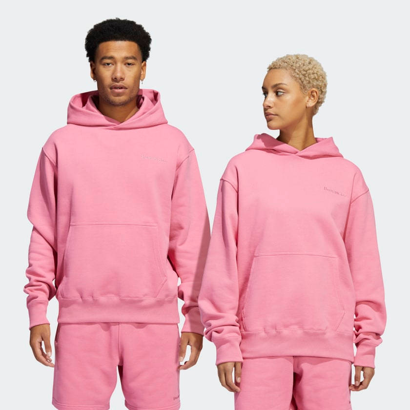 Pharrell_Williams_Basics_Hoodie_(Gender_Neutral)_Pink_HF9902_21_model