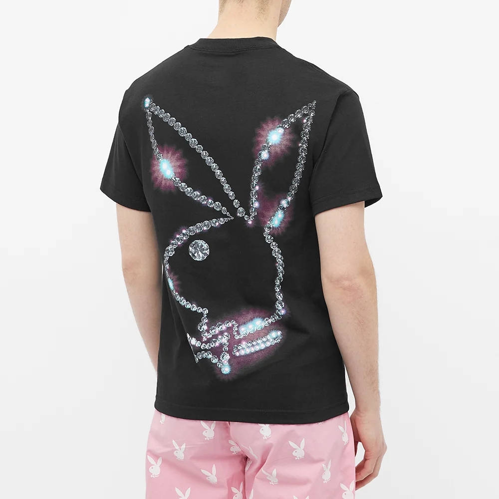PLEASURES Icy Playboy T-Shirt - Black 