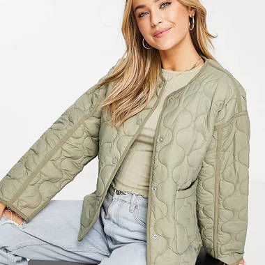 Pull&Bear Quilted Jacket Pull&Bear Quilted Jacket