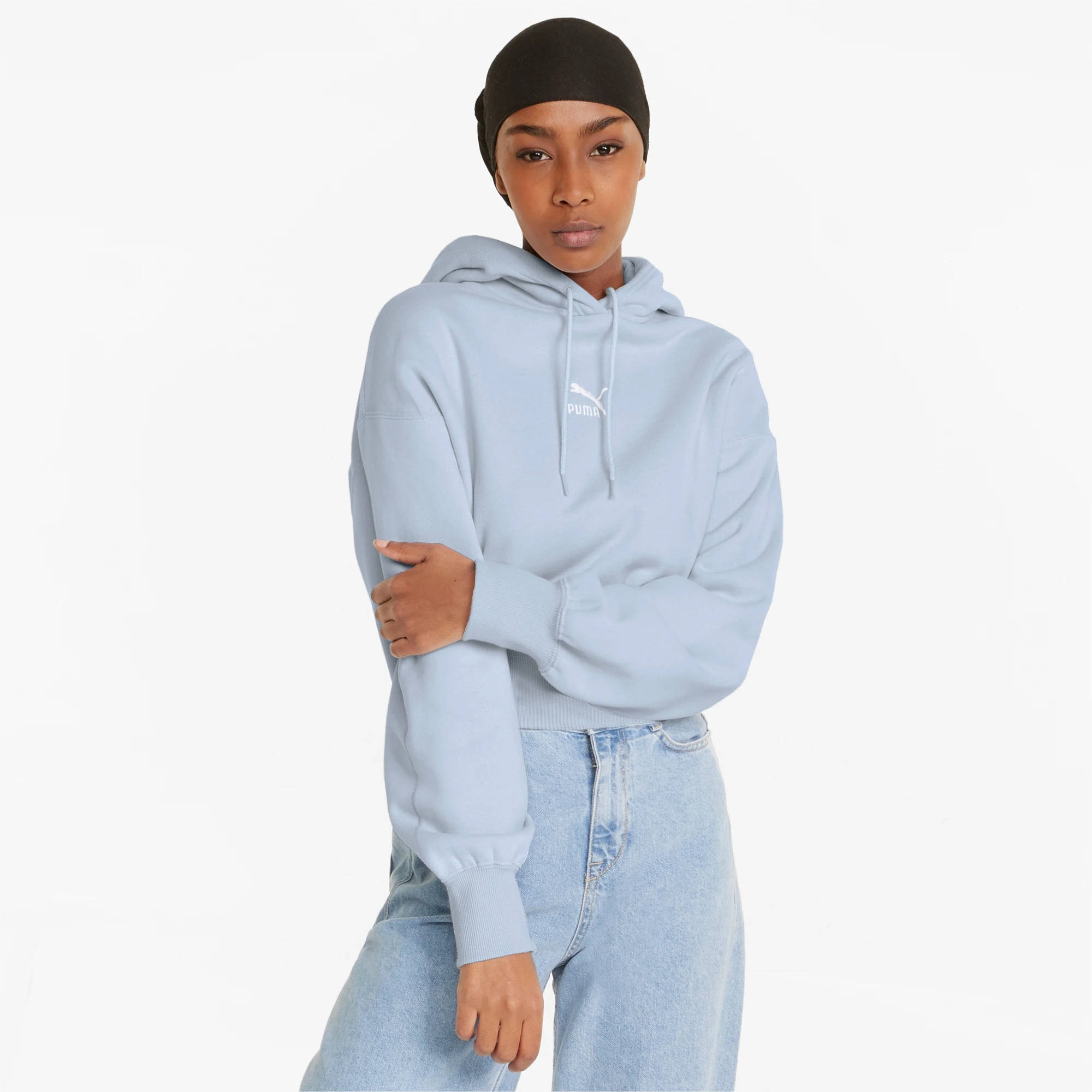 Puma Classics Cropped Hoodie