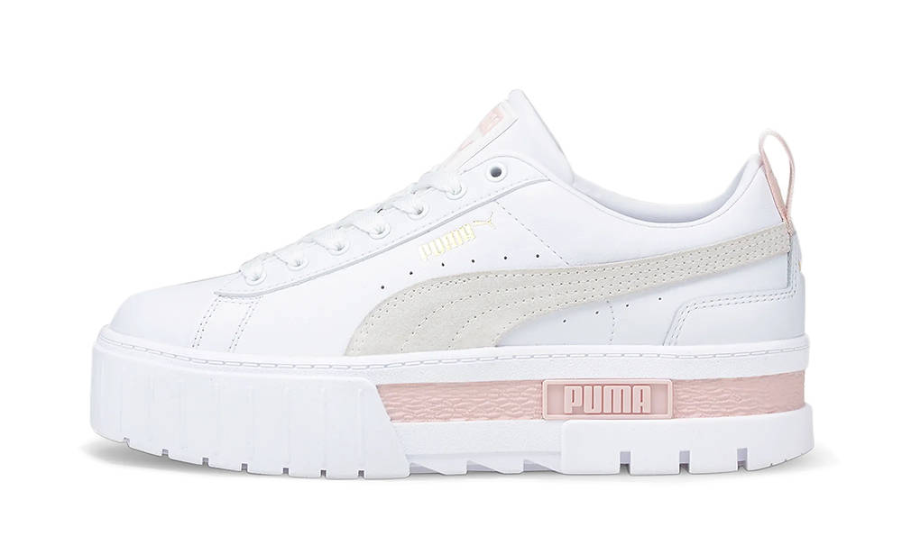 PUMA Mayze White Pink Marshmallow