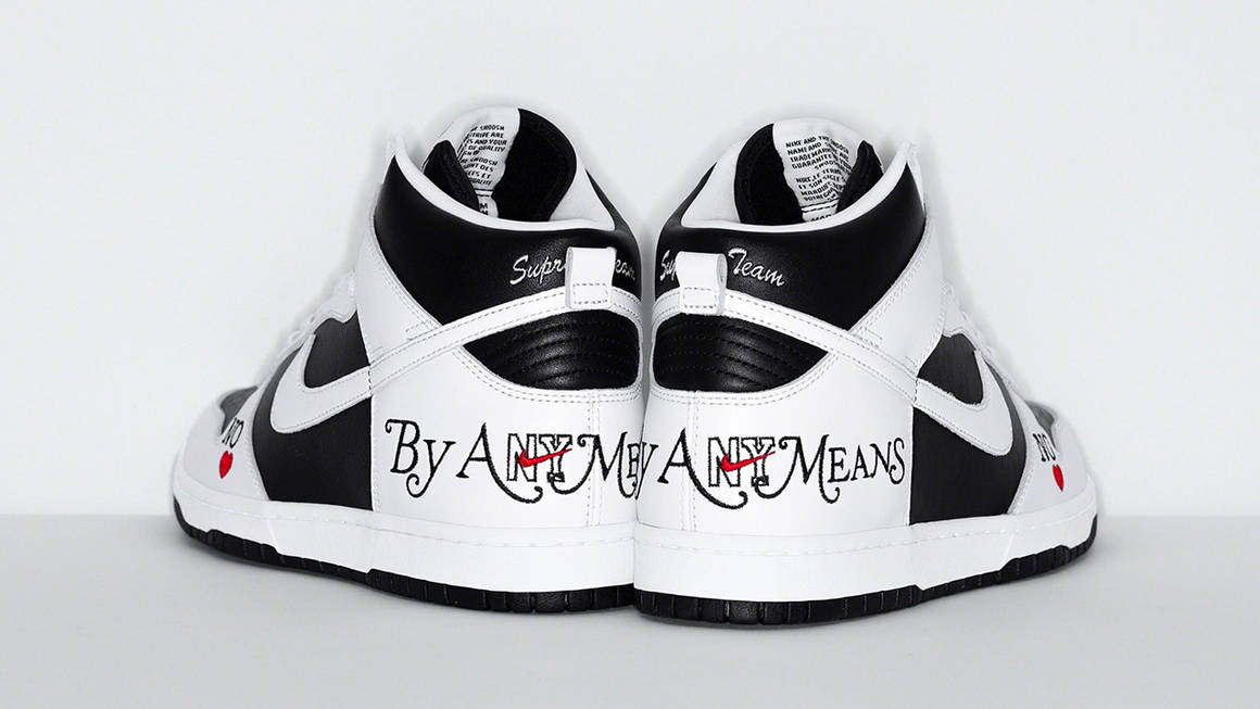 The Supreme x Nike SB Dunk High \