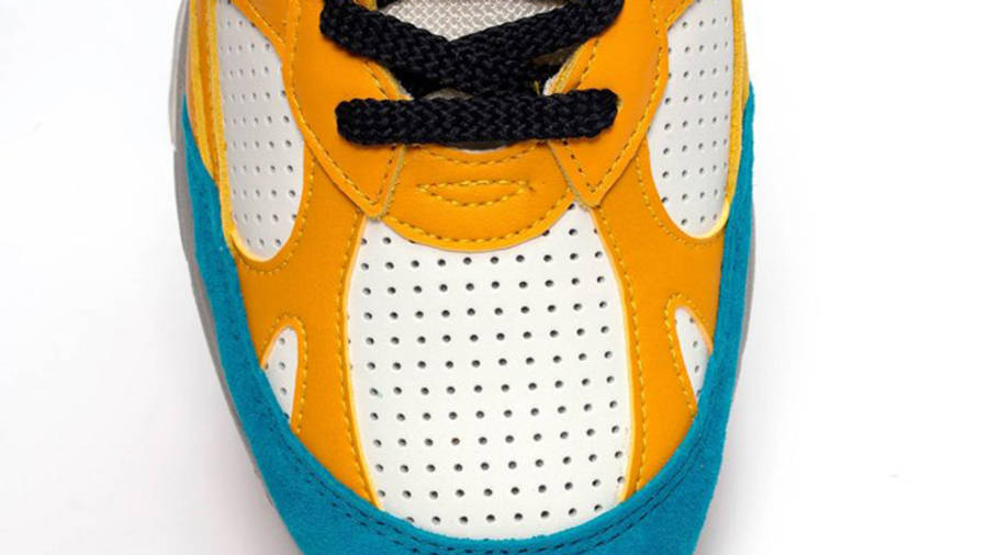 new balance 991 yellow and blue