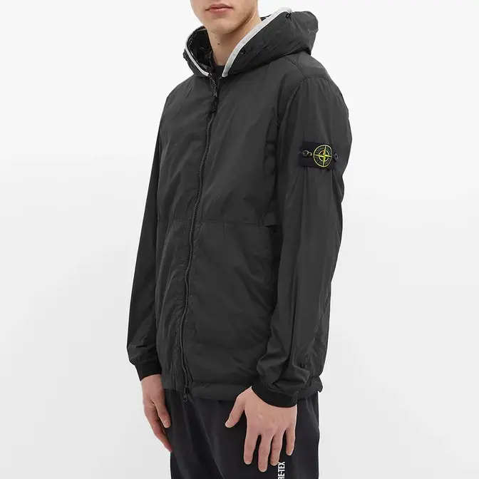 Stone island hooded anorak on sale