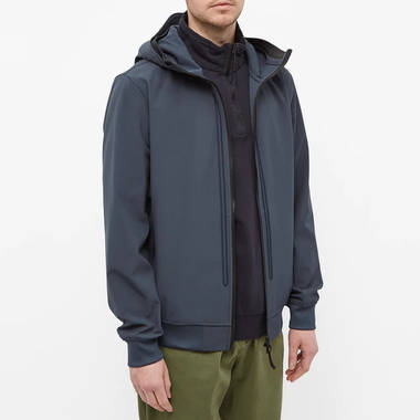 Stone Island Soft Shell-R Hooded Jacket Stone Island Soft Shell-R Hooded Jacket