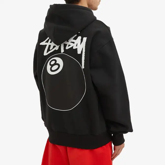 Stussy 8 Ball Zip Hoodie | Where To Buy | 1974760-blac | The Sole