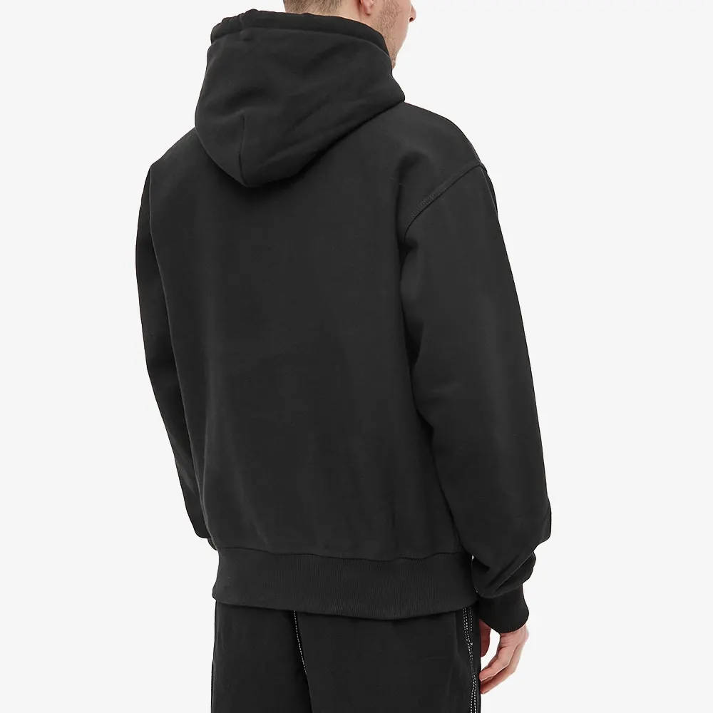 Stussy Flames Hoodie - Black | The Sole Supplier