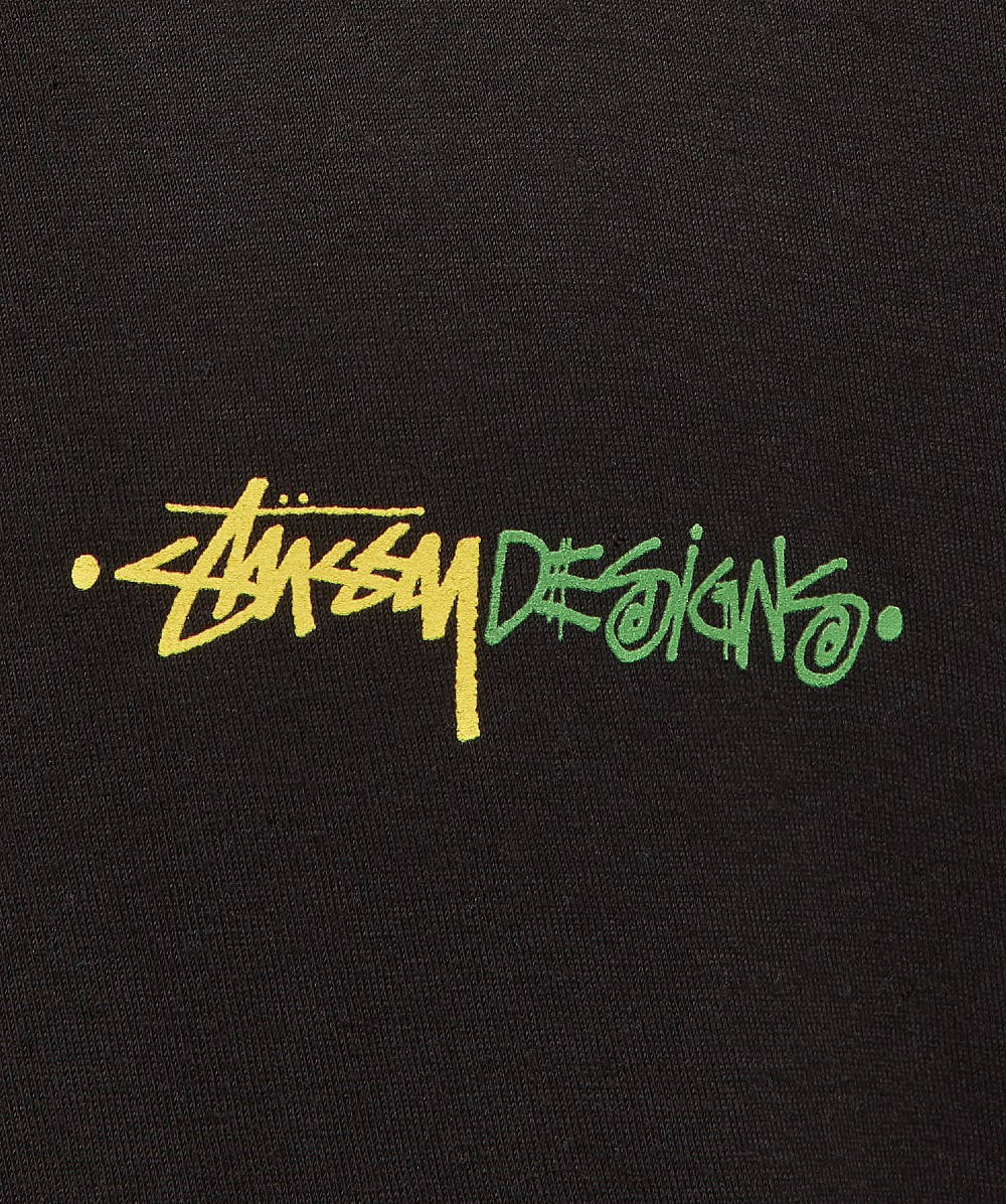 Stussy Positive Vibration T-Shirt Black Detail