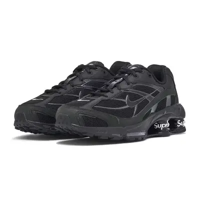 Supreme x Nike Shox Ride 2 Black | Where To Buy | DN1615-001 | The