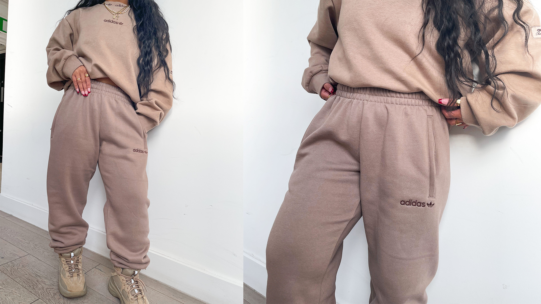 Tan joggers