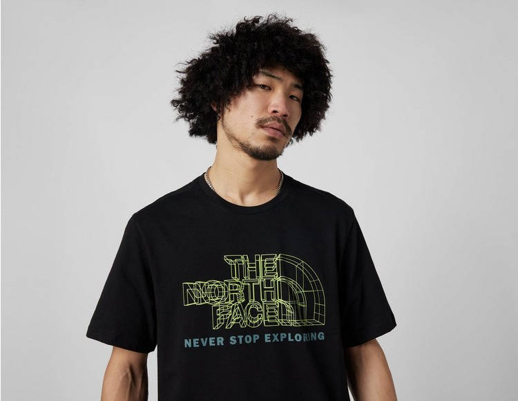The North Face Co-Ordinates Blurr T-Shirt Black Detail