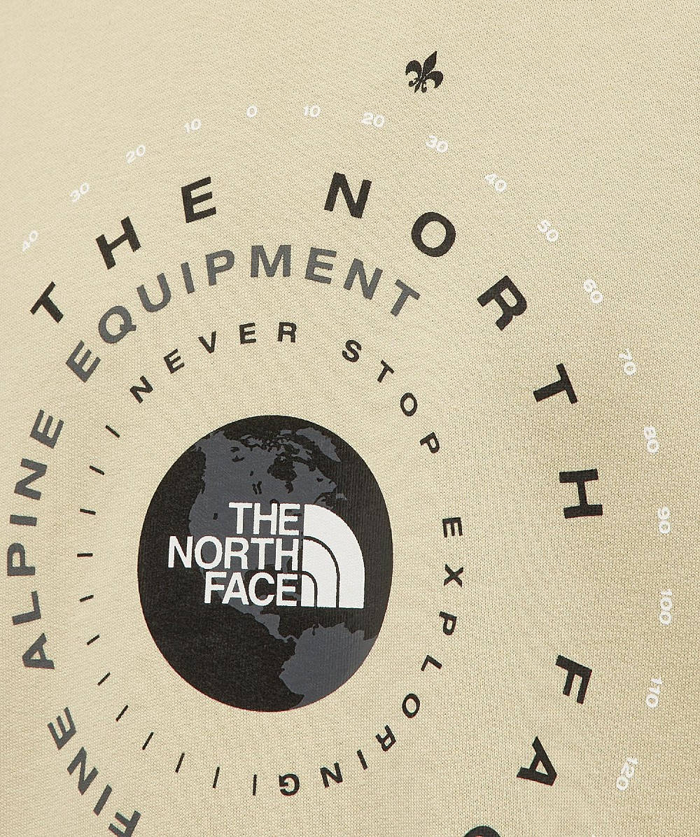 The North Face Galahm Graphic Sweatshirt Gravel Detail