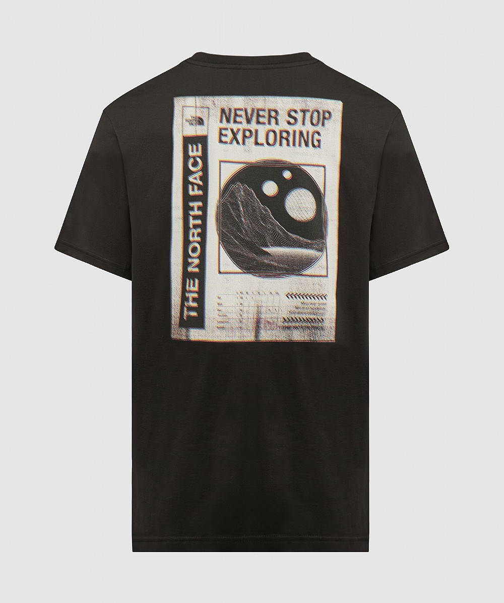 The North Face Galahm Graphic T-Shirt Black Back