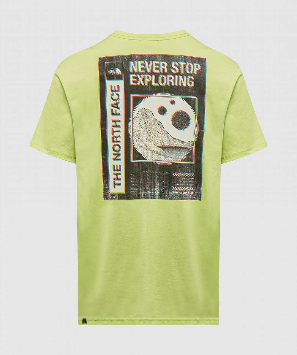 The North Face Galahm Graphic T-Shirt Sharp Green Back