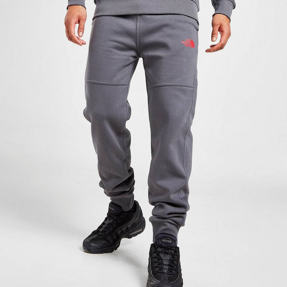 grey north face joggers