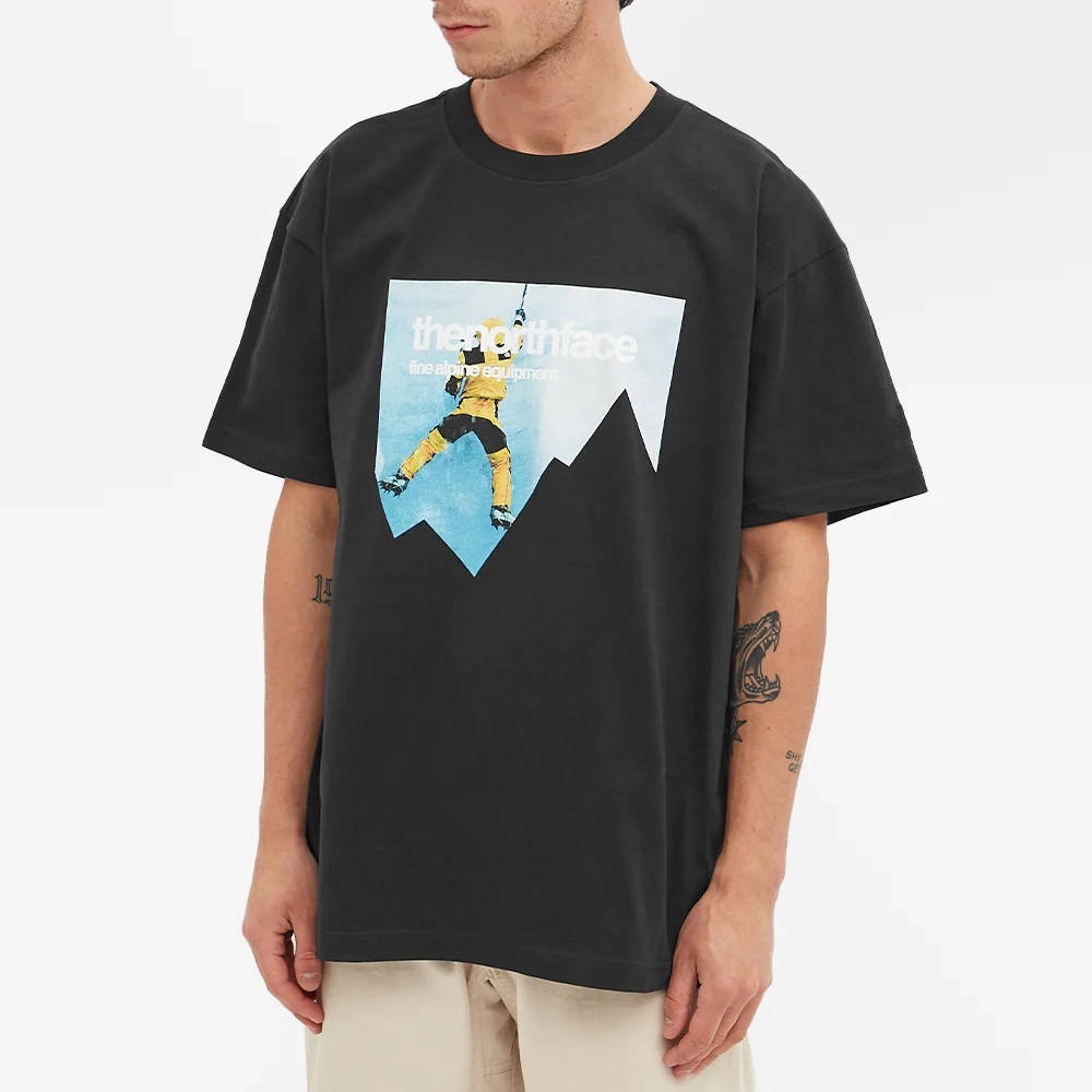 The North Face Mountain Heavyweight T-Shirt Black
