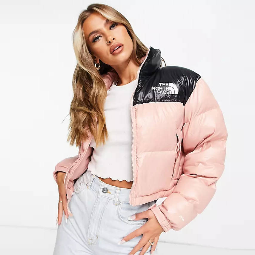 The North Face Nuptse Cropped Jacket