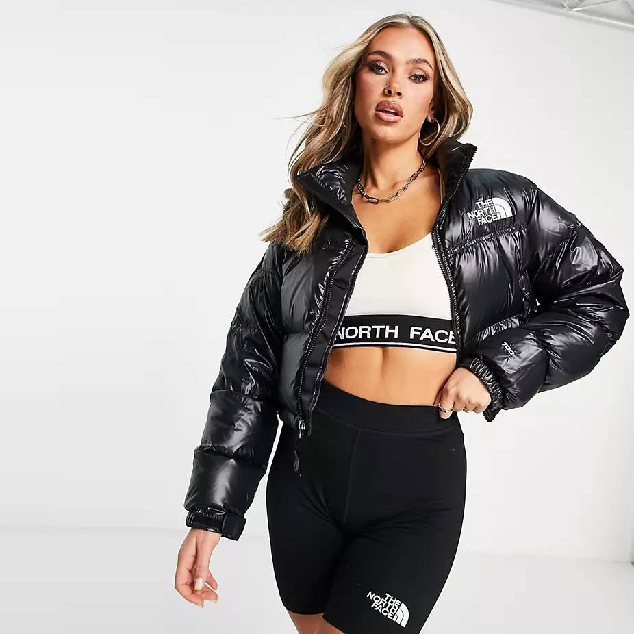 The North Face Nuptse Cropped Jacket