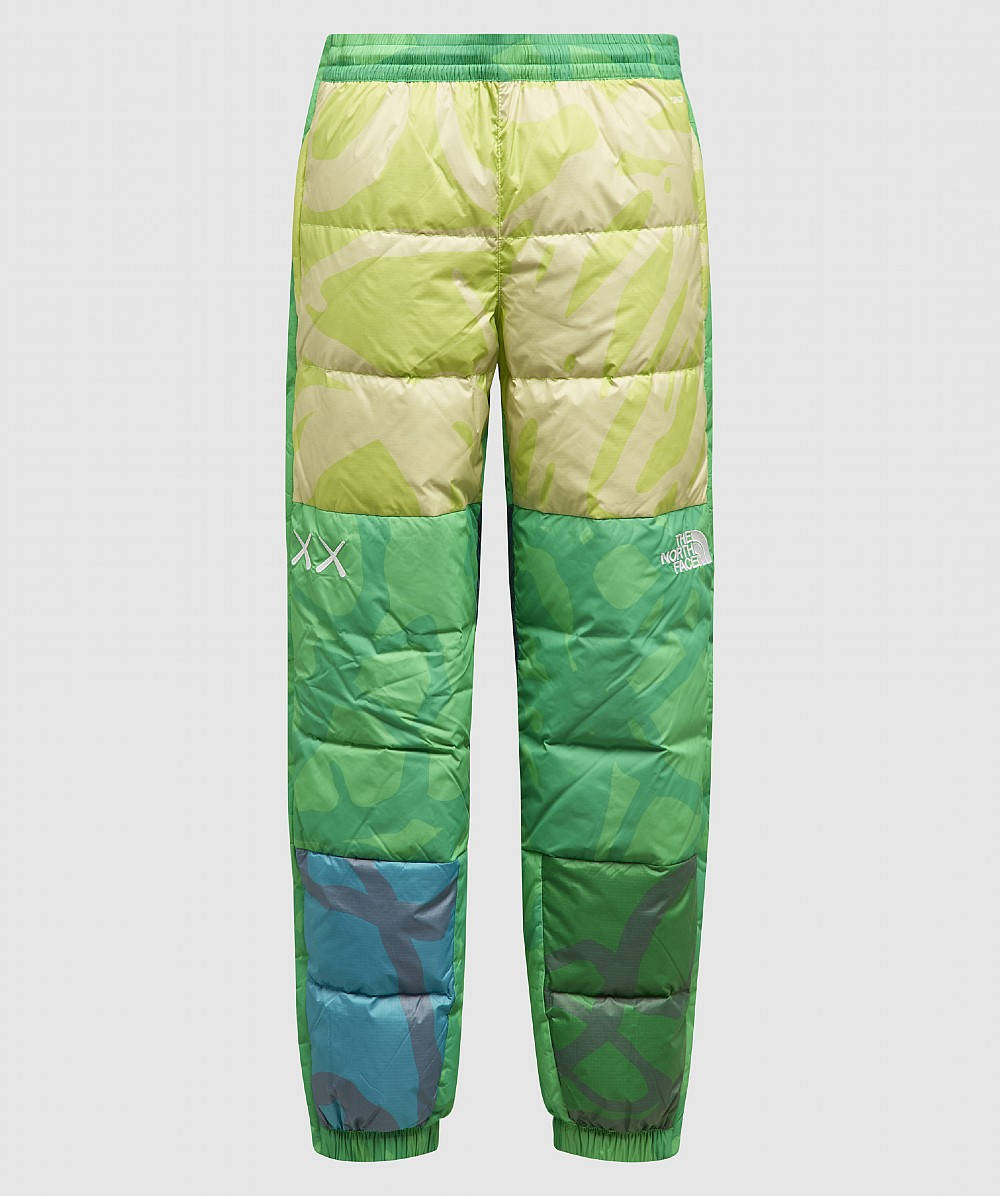 north face pants green