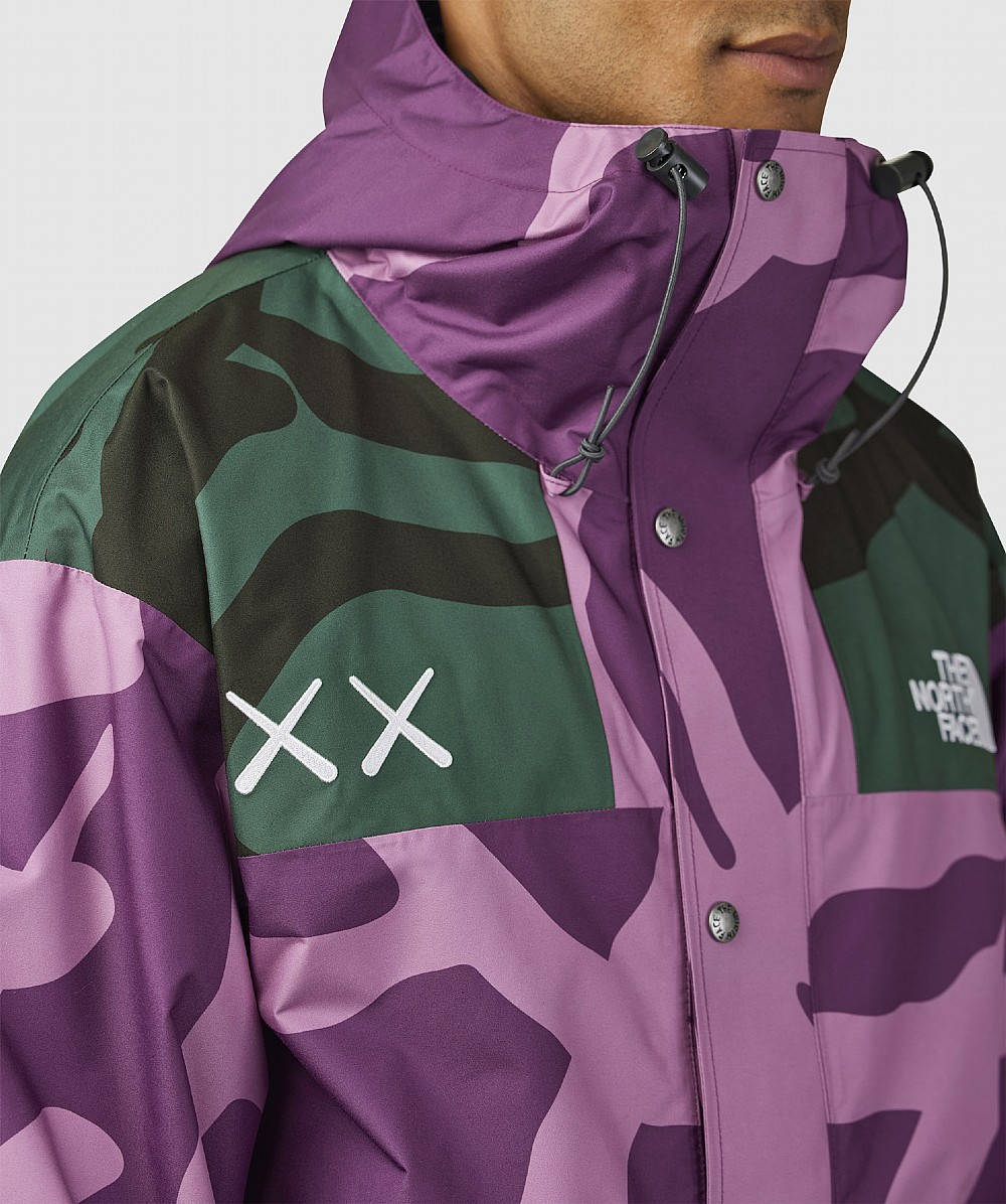 North face mountain jacket on sale purple