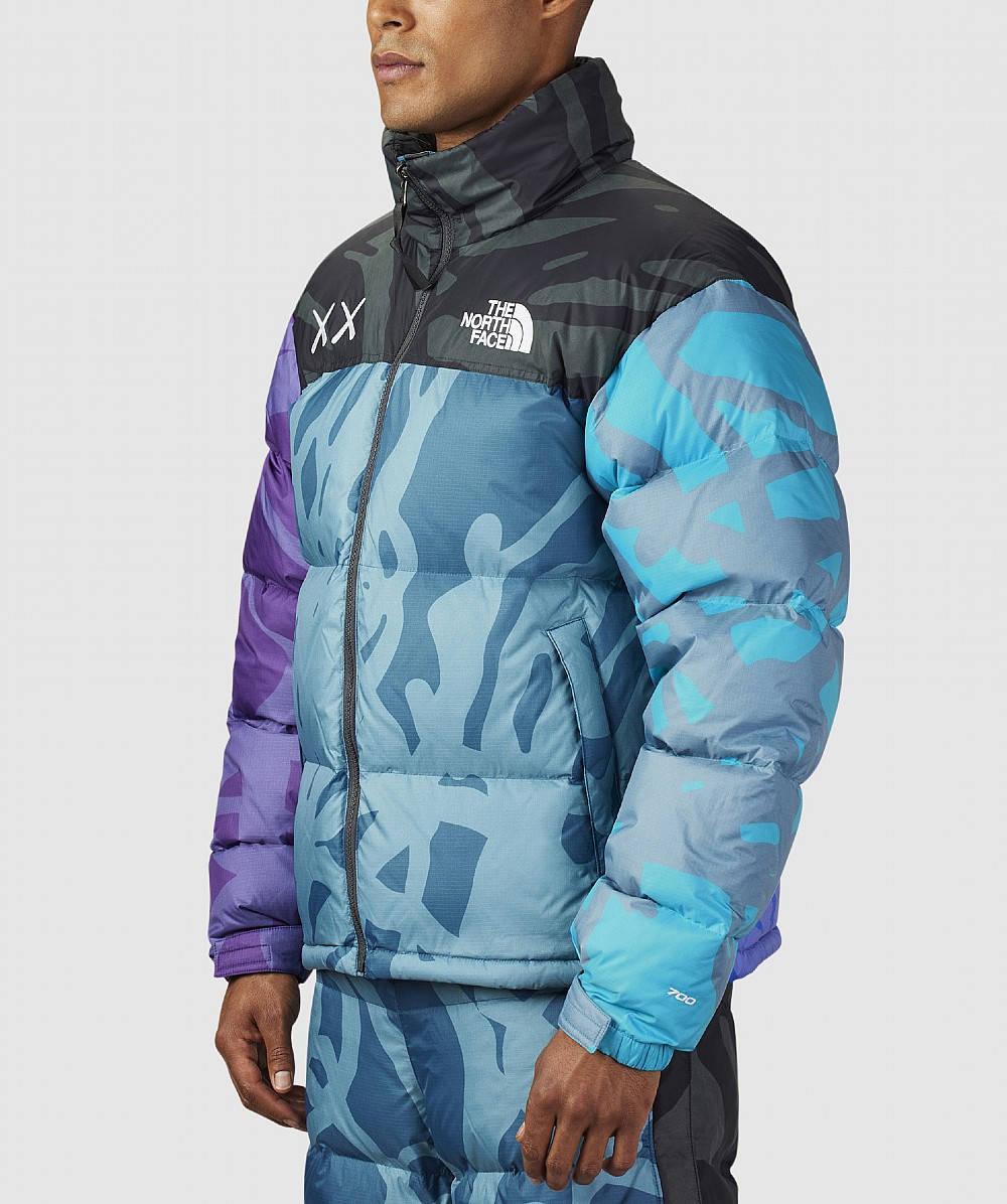 north face x kaws nuptse