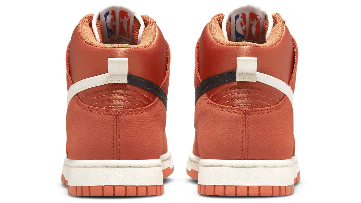 The WNBA x Nike Dunk High EMB Orange Basketball Colourwa y
