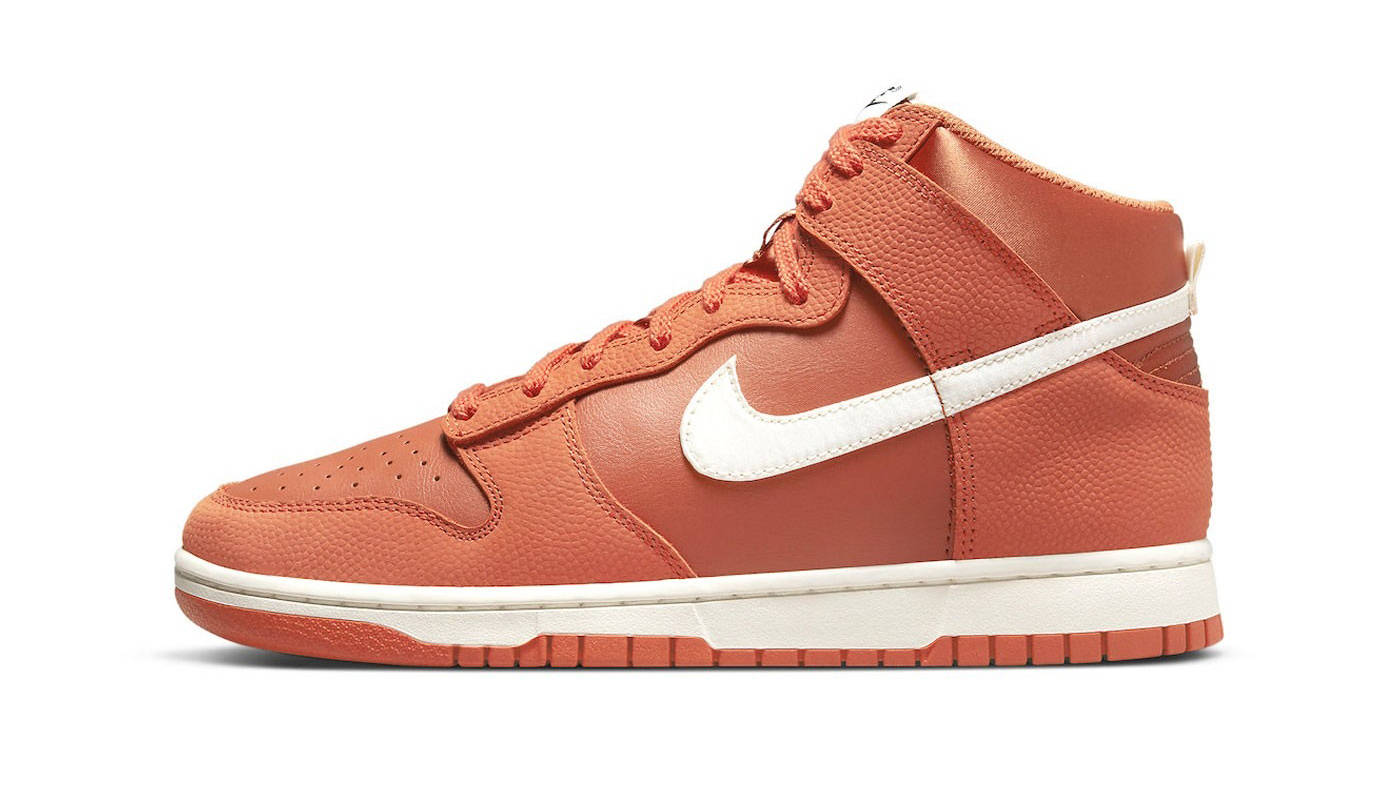 The WNBA x Nike Dunk High EMB Orange Basketball Colourwa y