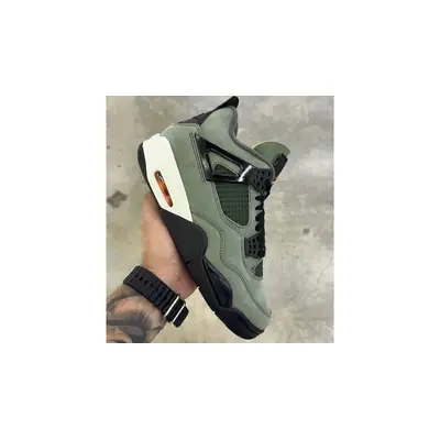 UNDEFEATED x Air Jordan 4 2025 First Look Side