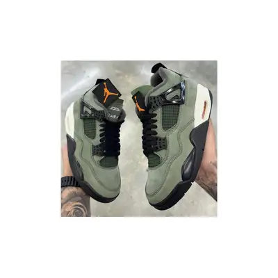 UNDEFEATED x Air Jordan 4 2025 First Look Top Side