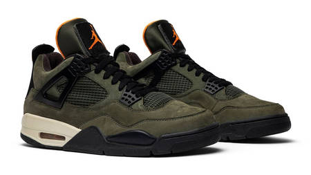 The UNDEFEATED x Air Jordan 4 "Olive" Could Finally See a Wider Release in 2022
