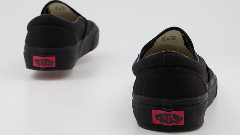 Vans Classic Slip On Flash Black Mono VN000EYEBKA Back