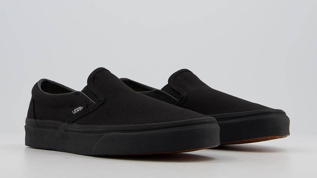 Vans Classic Slip On Flash Black Mono VN000EYEBKA Side