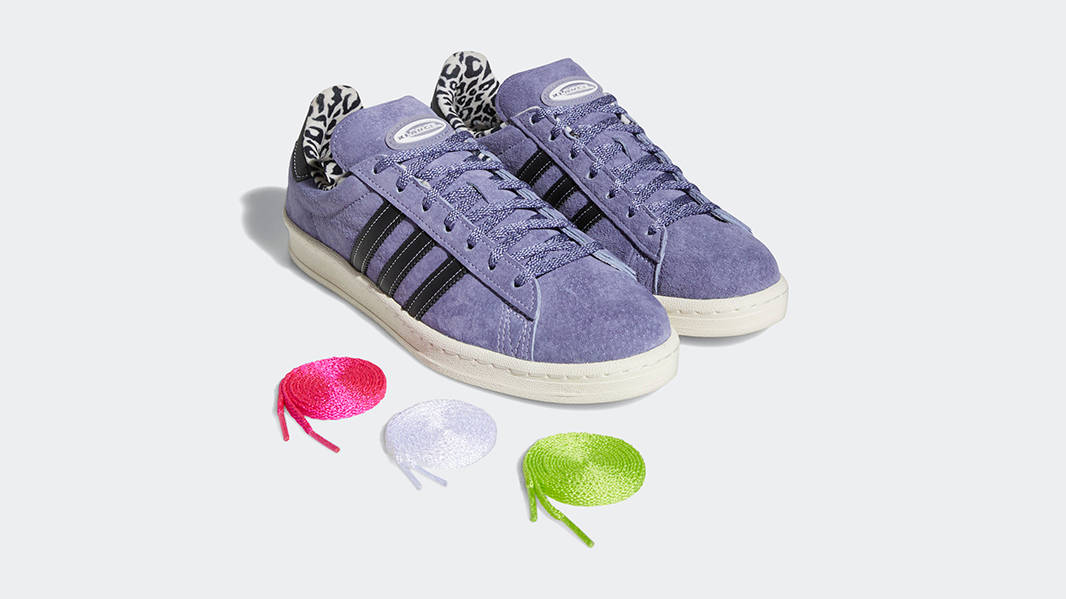 XLARGE x adidas Campus 80 Violet GW3247 Side