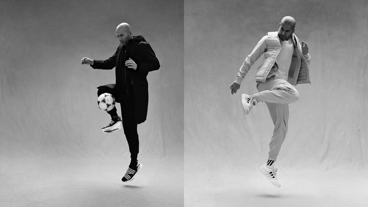 Y-3 Taps Football Legend Zinedine Zidane for Its "20 Years: Re-Coded" Campaign