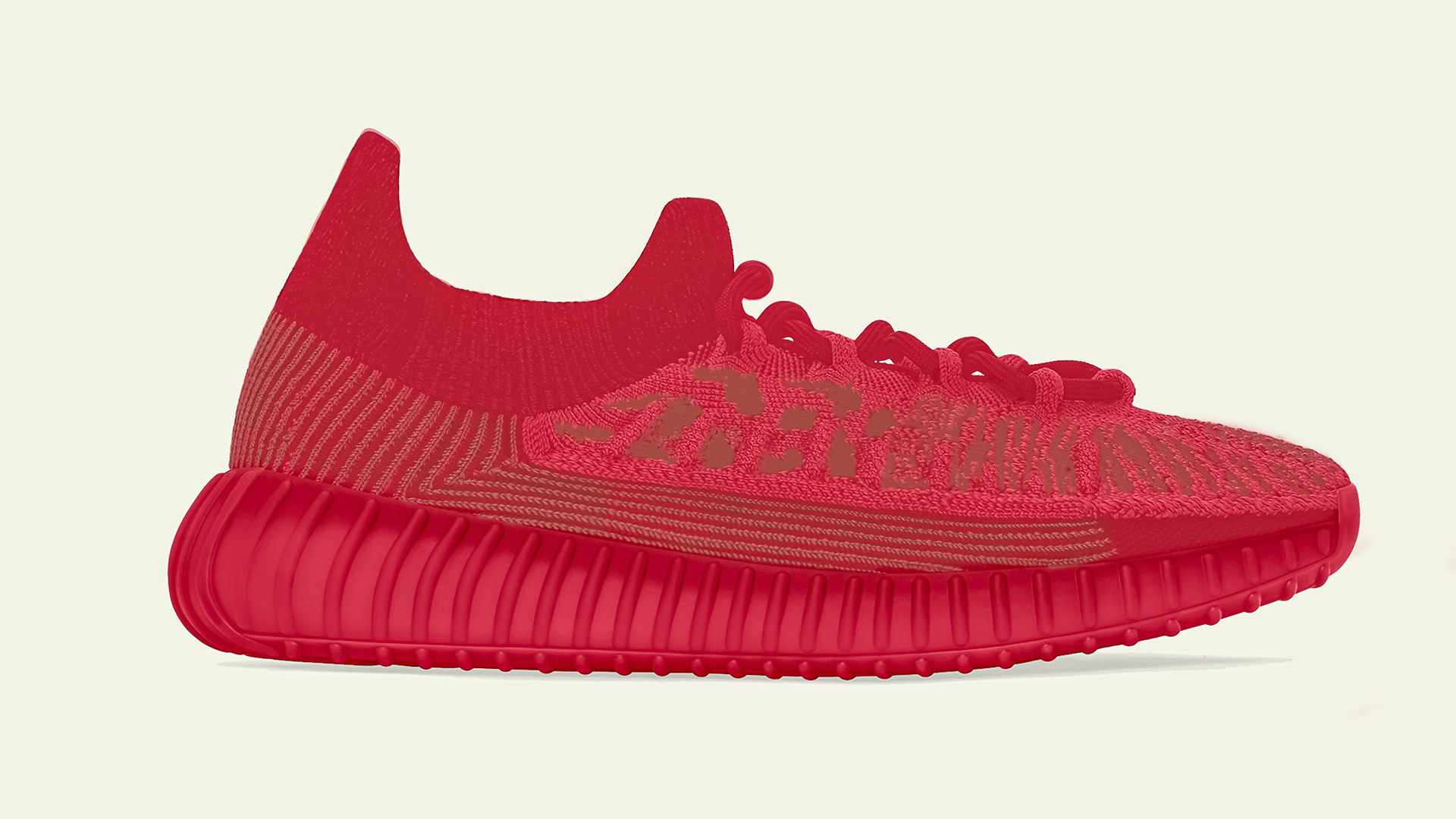 Yeezy 350 compact red