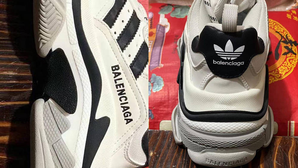 Image via apolloluo1976 adidas x Balenciaga Triple S