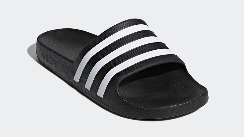 adidas Adilette Aqua Black White F35543 Side