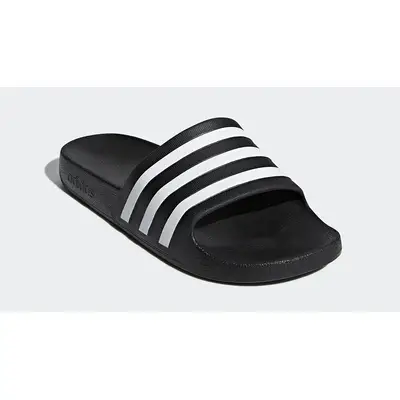 adidas Adilette Aqua Black White F35543 Side