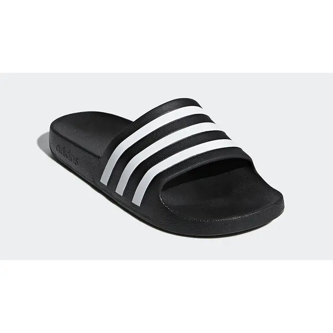 adidas Adilette Aqua Black White F35543 Side