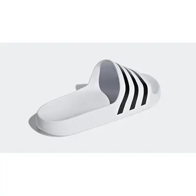 adidas Adilette Aqua White Black F35539 Back
