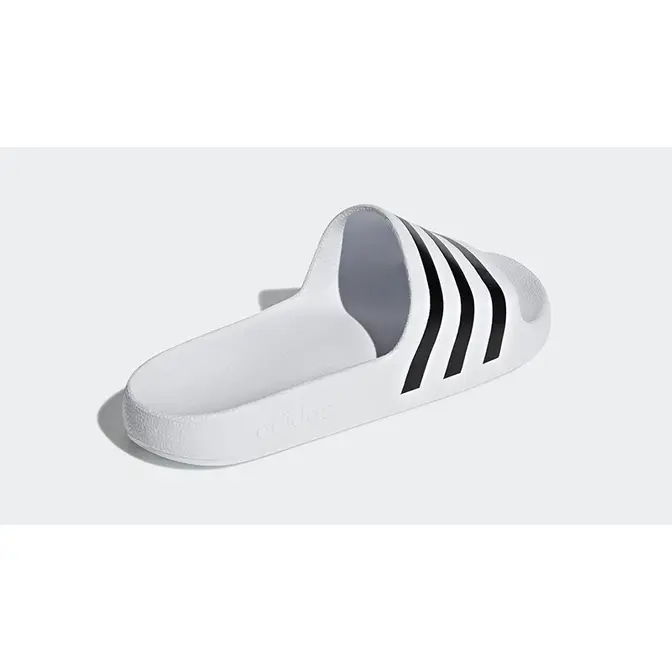 adidas Adilette Aqua White Black F35539 Back