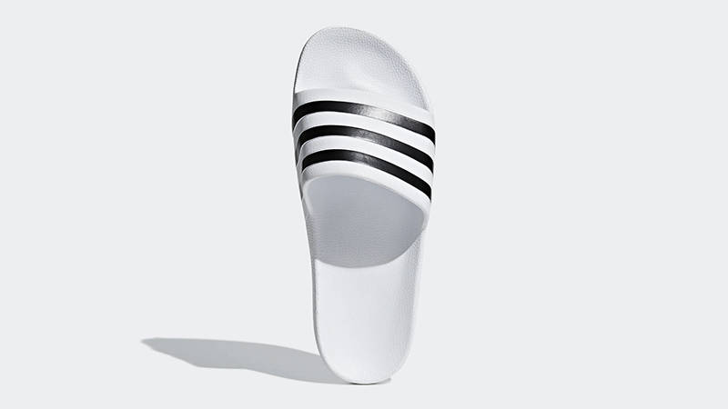 adidas Adilette Aqua White Black F35539 Top